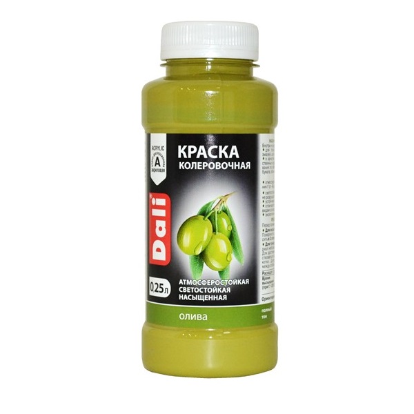 Колеровочная краска DALI 0.25л олива