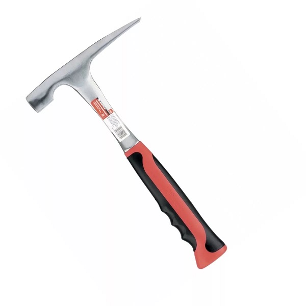 Молоток каменщика MATRIX цельнометаллический, двухкомпонентная рукоятка, 600г