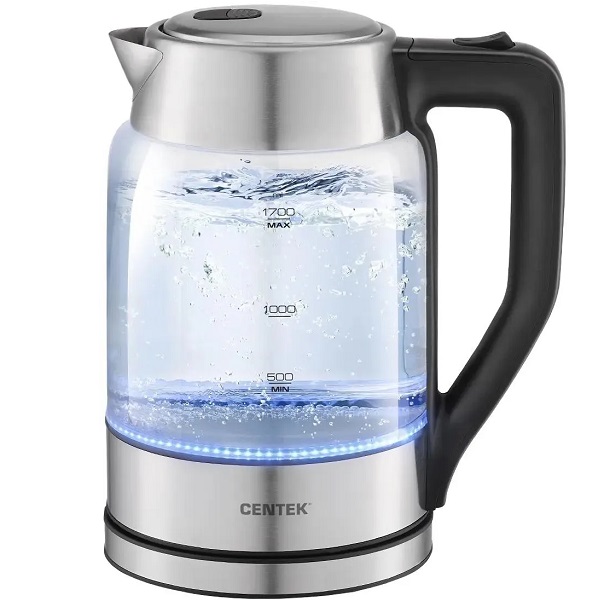 Чайник электрический CENTEK CT-0033 1,7л 2200Вт, LED-подсветка