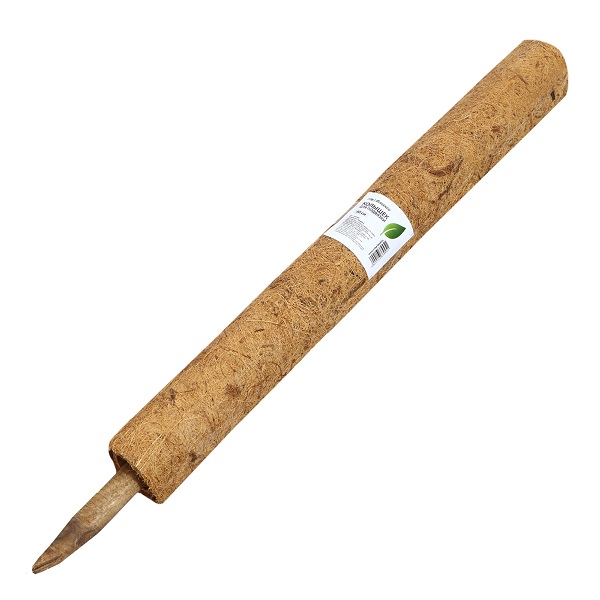 Колышек для подвязки растений GREENGO h60см, d5см, кокос