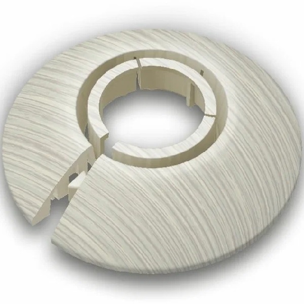 Обвод для трубы IDEAL универсальный d16-22мм, ясень белый