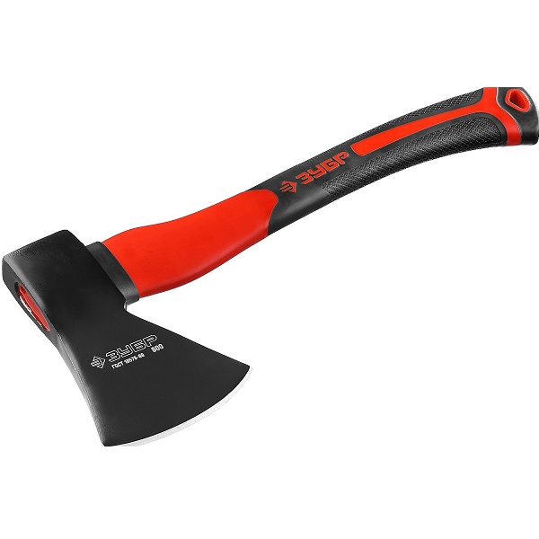 Топор ЗУБР МАСТЕР кованый, с фиберглассовой рукояткой, 0,8 кг