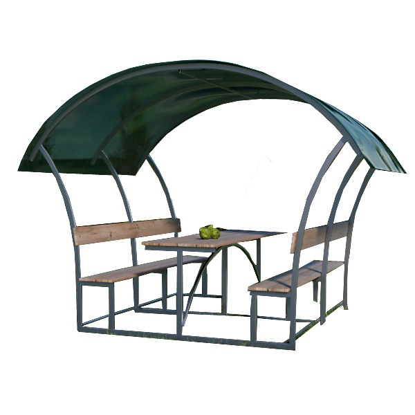 Каркас беседки GARDEN STORY Астра Агросфера + доски+крепеж