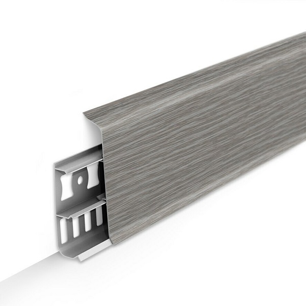 Д-П85 210  Плинтус IDEAL Деконика, Дуб пепельный 2,2м