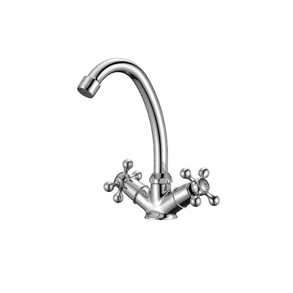 Смеситель для раковины MILARDO Duplex DUPSB00M01, высокий излив, хром