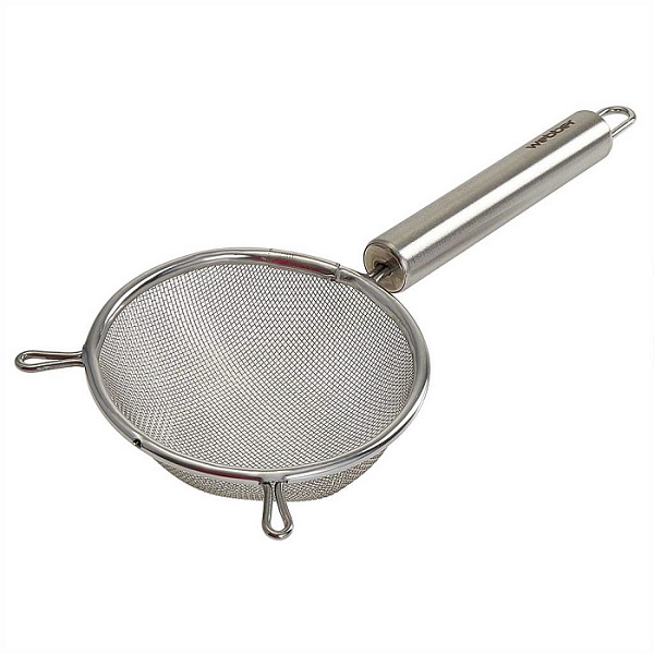 Сито нержавеющая сталь с ободом и ручкой 10см WEBBER 