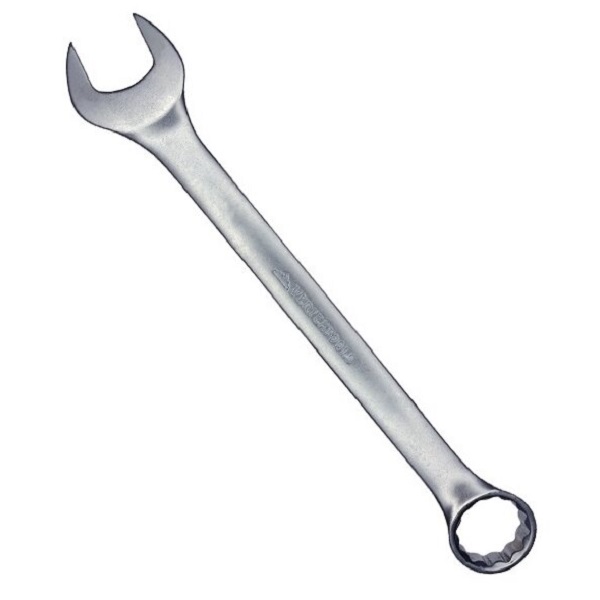 Ключ комбинированный VERTEXTOOLS, Cr-V, хромированное покрытие, 32мм