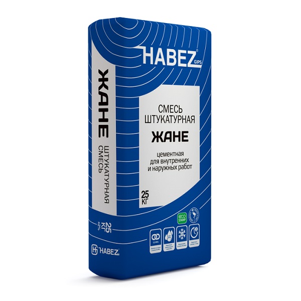 Штукатурка HABEZ Жане цементная 25кг