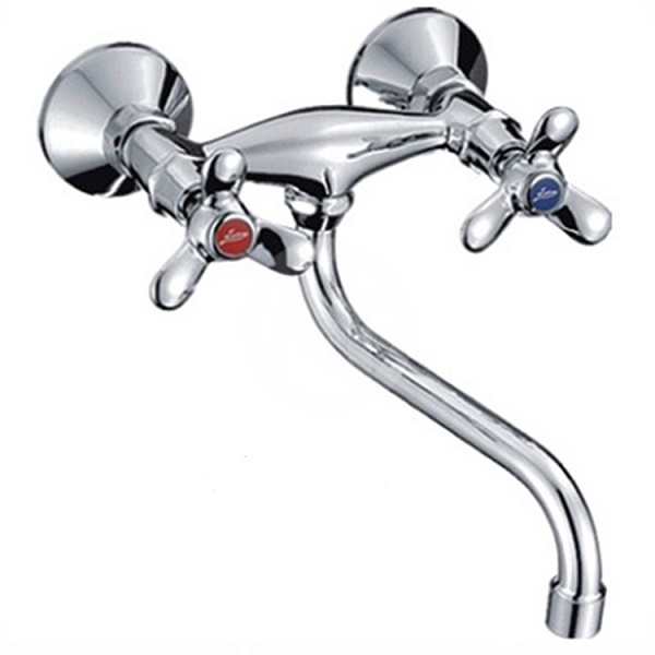 Смеситель для мойки  LEDEME L4608, настенный