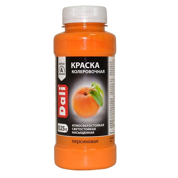 Колеровочная краска DALI 0.25л персик