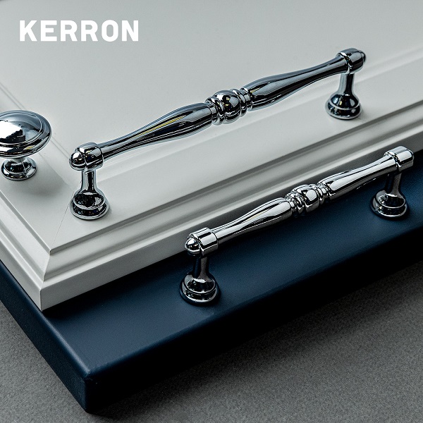 Ручка-скоба мебельная KERRON RS-097  96мм, хром