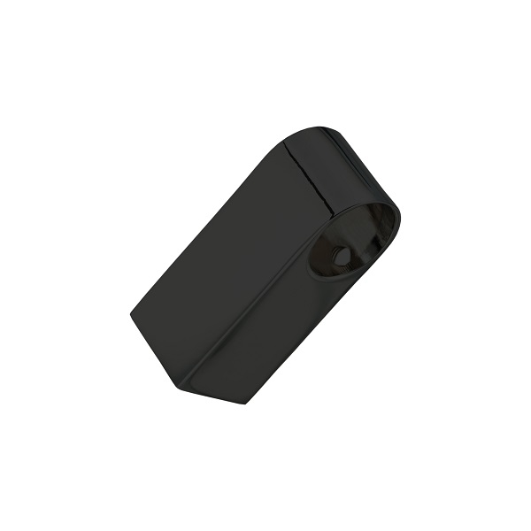 Держатель рейлинга LEMAX Модерн, черный матовый