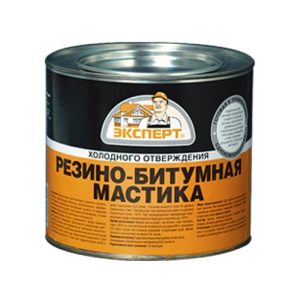 Мастика резино-битумная  1,8 кг ЭКСПЕРТ