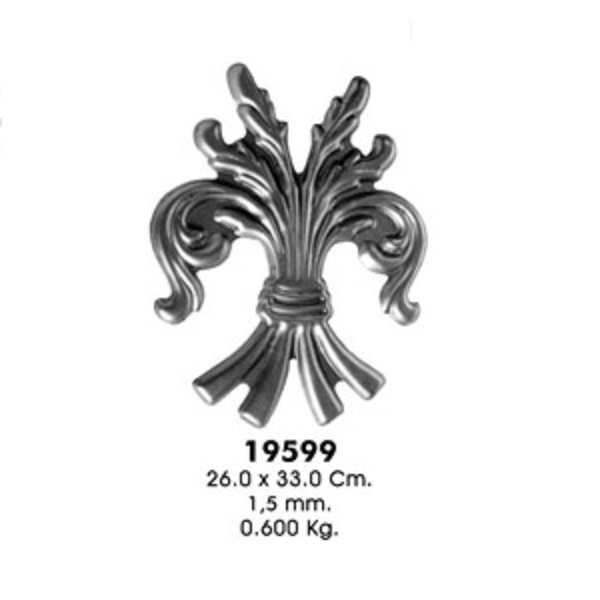 Декоративный элемент 19599 (26,0х33,0см, 1,5мм, 0,600кг)