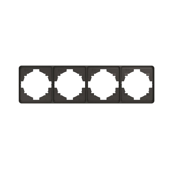 KRANZ MIELE ROUND ТИТАН Рамка 4-местная