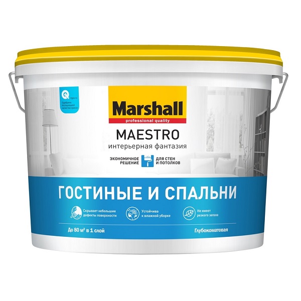 Краска Marshall Maestro Интерьерная фантазия, 9л