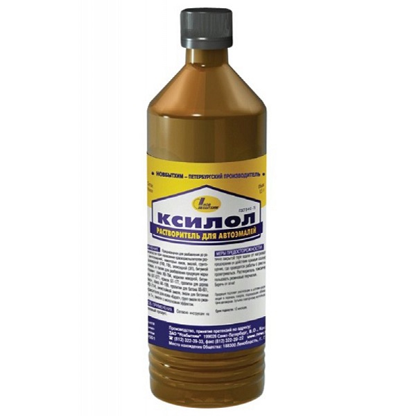 Ксилол растворитель для автоэмалей НОВБЫТХИМ, 0,5 л