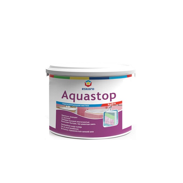 Гидроизоляционная мастика ESKARO AQUASTOP Hydro  4 кг