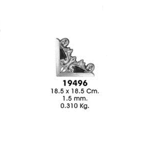Декоративный элемент 19496 (18,5х18,5см, 1,5мм, 0,310кг)