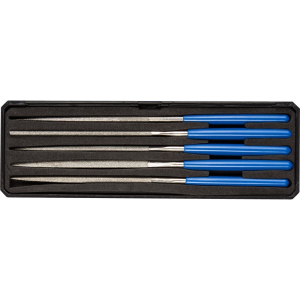 Набор надфилей ЗУБР с алмазным напылением, P140, 160х80мм, 5шт.