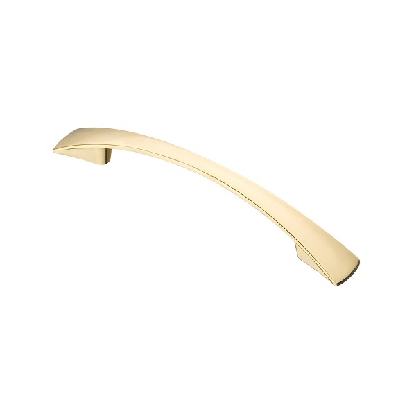 Ручка-скоба мебельная KERRON S-2210 96мм, золото