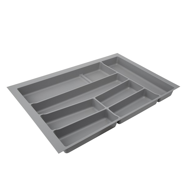 Лоток для столовых приборов 49х74х6 см Volpato, серый