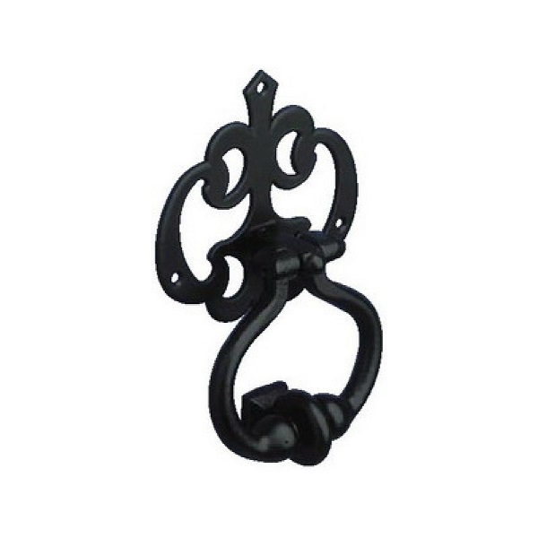 Amig Молоток дверной черный ALDABA 1-110*100