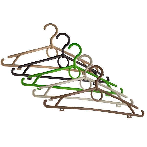 Вешалка для одежды пластиковая размер ELLASTIK-PLAST, малая