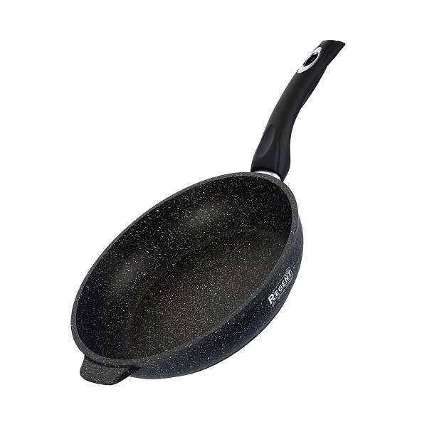 Сковорода из алюминия кованного 220 мм, съемная ручка REGENT Cosmo