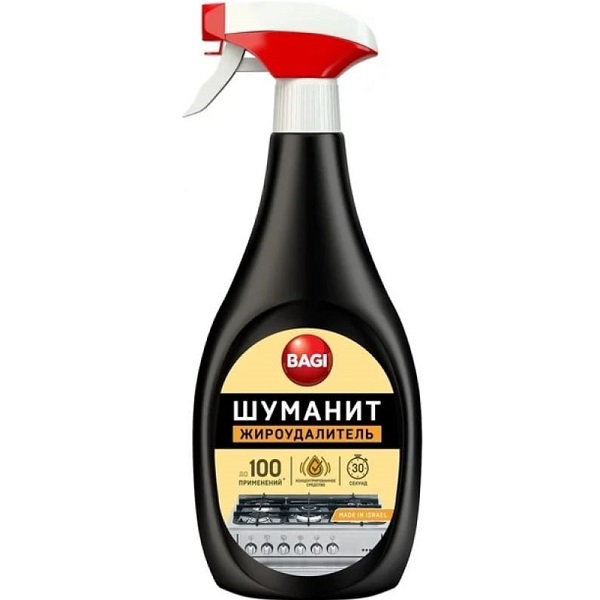 BAGI ШУМАНИТ жироудалитель от нагара и копоти, спрей 400 мл