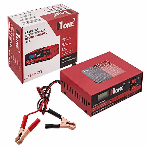 Зарядное устройство инверторное NUMBER ONE BZU10.0-IN-PRO, 12/24В, 0-10А