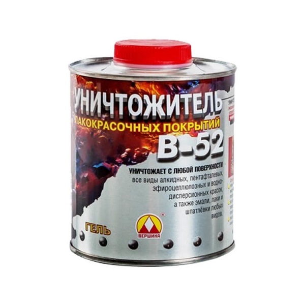 Уничтожитель лакокрасочных покрытий В-52 ВЕРШИНА, 0,85кг