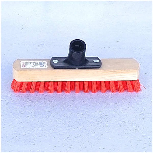 Щетка-скраббер ELFPLAST деревянная 23см, без черенка