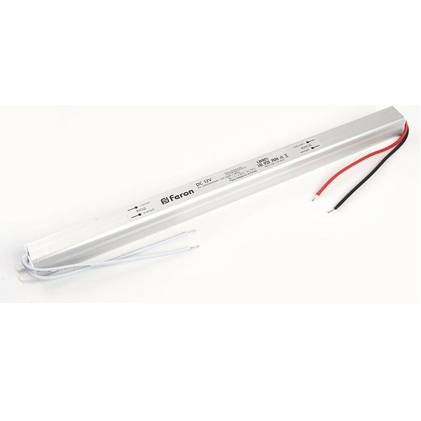 Блок питания для светодиодной ленты FERON LB001, 72Вт, 12В