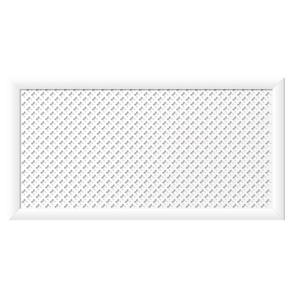 Экран для радиатора STELLA Готико  60х60см белый