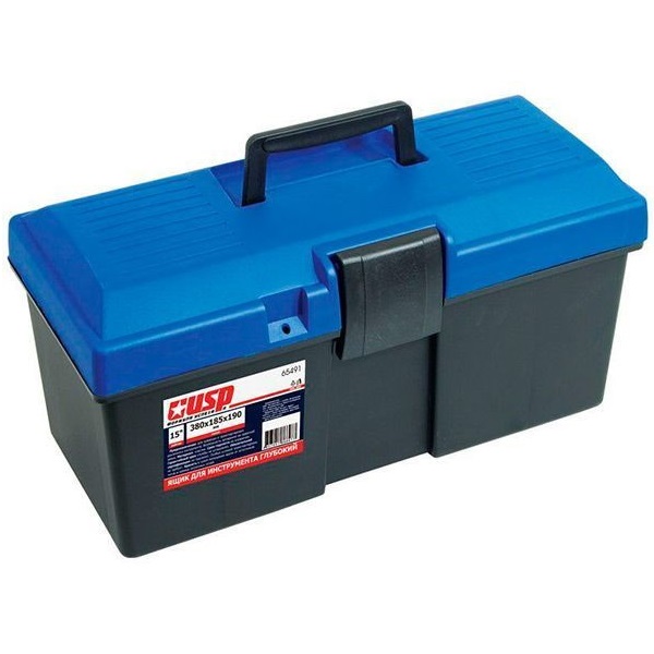 Ящик для инструмента USP пластиковый, 380х185х190 мм