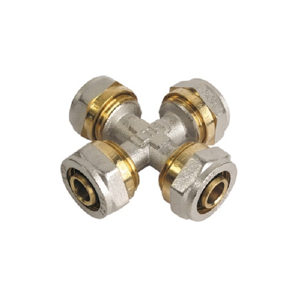 Крестовина обжимная 20х20