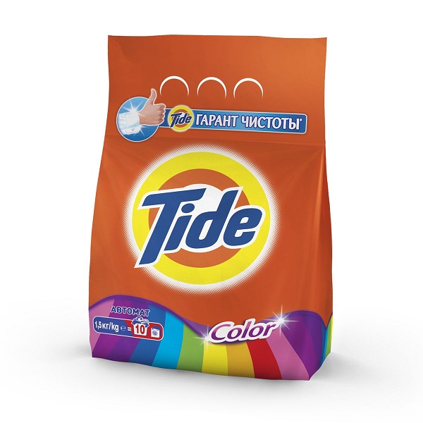 Порошок стиральный TIDE  1,5 кг автомат для цветного белья