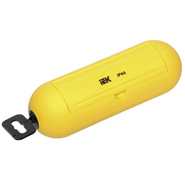 Бокс для защиты кабельного соединения IEK, IP44, желтый