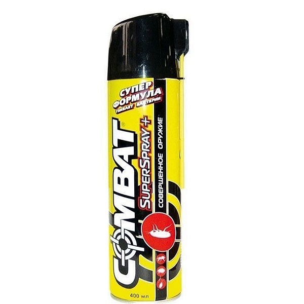 Аэрозоль COMBAT SuperSpray Plus 400мл универсальный от насекомых