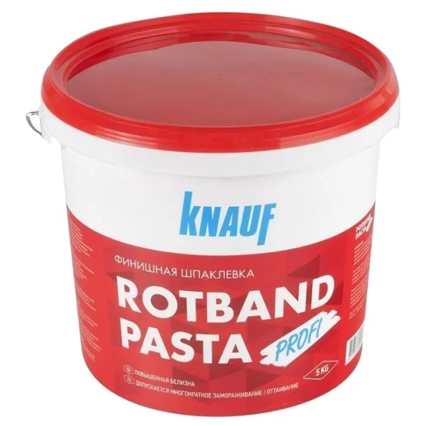Шпатлевка KNAUF Rotband Pasta Profi,  5кг