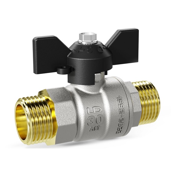 Кран LD Pride шаровый НН бабочка (15) 1/2"