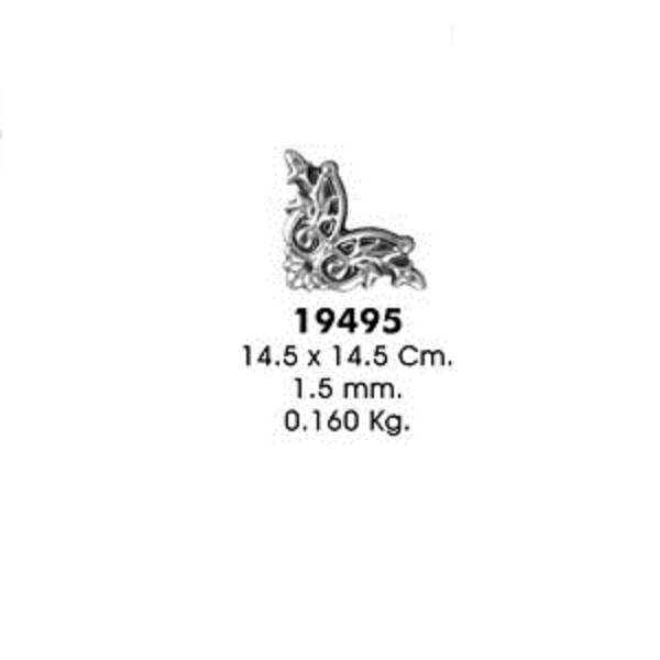 Декоративный элемент 19495 (14,5х14,5см, 1,5мм, 0,160кг)