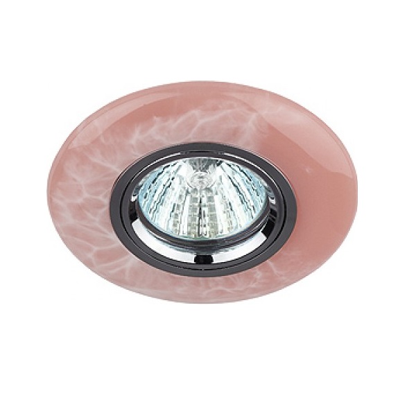 Светильник ЭРА точечный свет DK72 PK MR16 розовый/хром