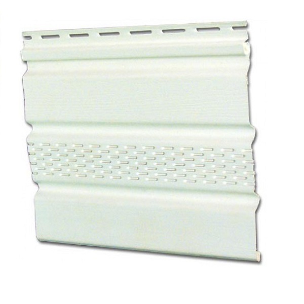 Планка СОФИТ БЕЛЫЙ с перфорацией "Альта-Сайдинг" Т20 3х0,23м (0,69м2)