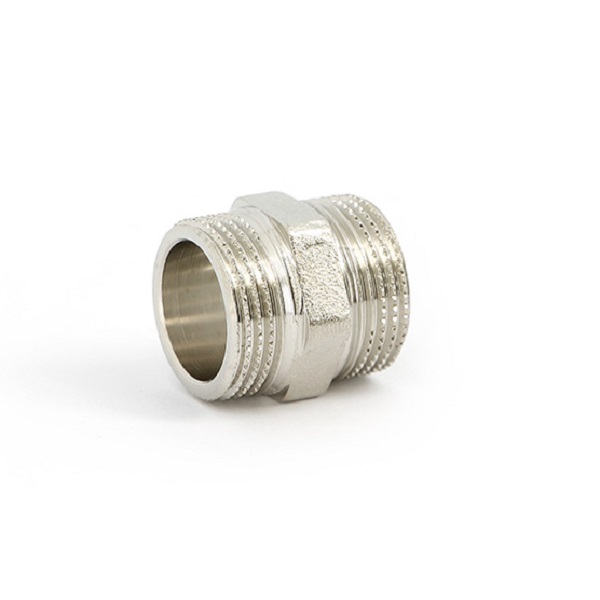 Нипель резьбовой  1/4" UNI-FITT никелированный 