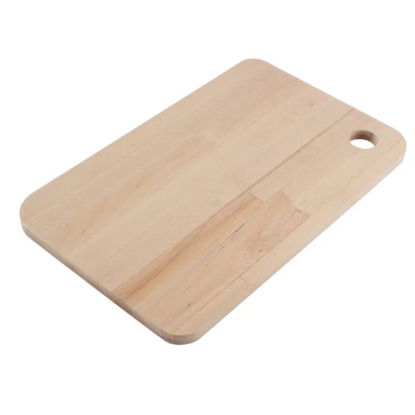 Доска разделочная дерево 35х22х1,2см массив березы MALLONY, с отверстием