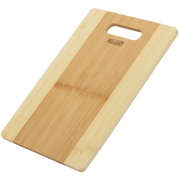 Доска разделочная дерево 32х22см h0,9см бамбук REGENT Bamboo