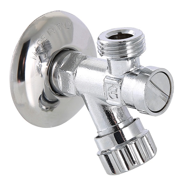 Вентиль VALTEC для подключения сантехнических приборов 1/2"х1/2" с фильтром