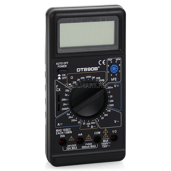 Мультиметр цифровой ТЕК DT-890 B+